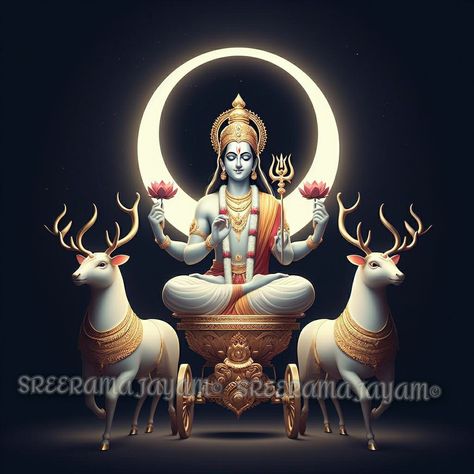 Lord Chandra Dev, Chandra Dev Image, Chandra Dev, Brahma Dev, Shiva, Moon, Quick Saves