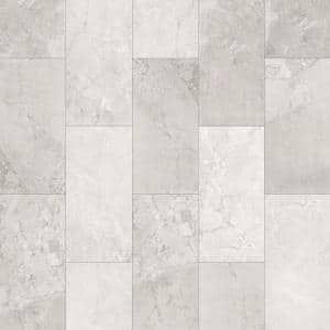 Setagrip 18 in. W x 18 in. L Greek Pillars Loose Lay Luxury Vinyl Plank Flooring (36 sq. ft./case) SG-4370-07 Vinyl Tile Bathroom, Marble Vinyl, Ice Cap, Luxury Vinyl Tile Flooring, Interlocking Tile, Vinyl Tile Flooring, Luxury Flooring, Resilient Flooring, Luxury Vinyl Plank Flooring