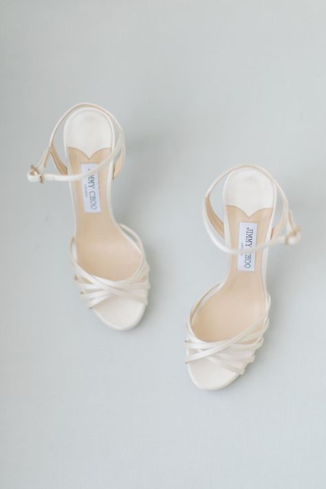 Read More: https://www.stylemepretty.com/vault/image/7207481 Classic Wedding Shoes Brides, Luxury Classic Wedding Shoes With Heel Strap, Chic White Wedding Shoes With Heel Strap, Feminine White Heels For Wedding, White Feminine Wedding Heels, Wedding Shoes Bride Heels, Chic White Wedding Shoes With 4-inch Heel, Classic Wedding Shoes, Wedding Theme Design