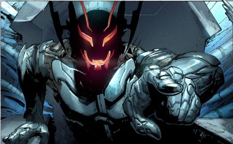 Rage of Ultron - coming in April! Marvel Ultron Art, Ultron Fanart, Ultron Marvel Art, Ultron Icons Comics, What If Ultron, Ultron Comic, Ultron Marvel, Age Of Ultron, Robot Design