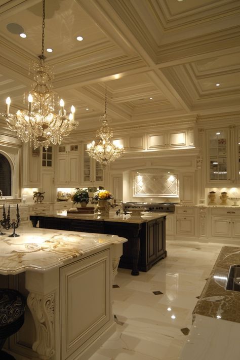 Mansion Kitchen, Old Money House, Colonial Interior, Mansion Designs, Dream Life House, French Kitchen, Mansion Interior, Dream House Rooms, Luxury Homes Dream Houses