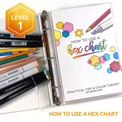 Hex Chart Class Ohuhu Alcohol Markers, Color Theory Art, Sandy Allnock, Papercrafting Ideas, Ohuhu Markers, Scrapbook Pictures, Talk To The Hand, Local Color, Creative Colour