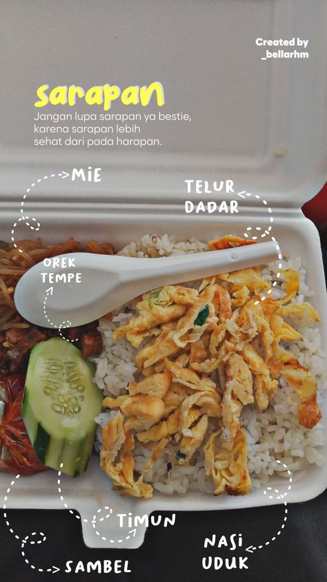 Nasi Uduk Aesthetic, Snack Quotes, Snacking Quotes, Igs Ideas, Story Ig, Creative Poster Design, Creative Posters, Design Creative, Story Ideas