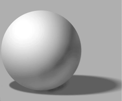 Sphere Drawing Reference, Sphere Reference, Sphere Shading, Sphere Photography, Sphere Painting, Reference For Sketching, Shapes For Drawing, Sphere Drawing, Shading Practice