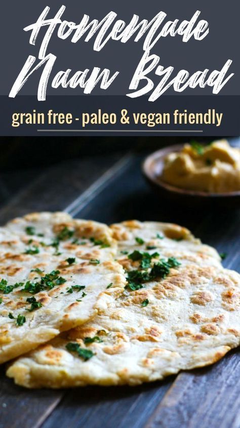 Middle Eastern Bread, Pizza Naan, Cassava Recipe, Cassava Flour Recipes, Indian Bread Recipes, Homemade Naan, Paleo Breads, Homemade Naan Bread, Keto Bread Recipe