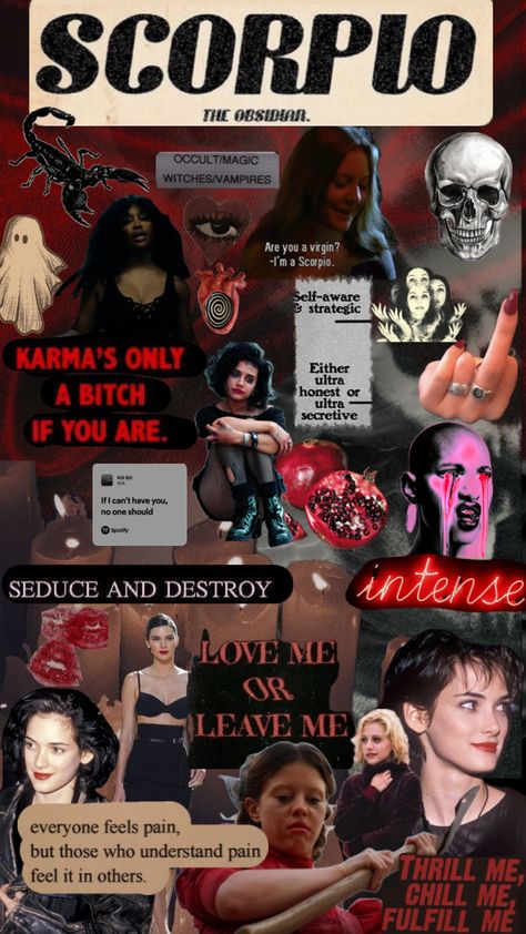 Scorpio Mood Board, Scorpio Fashion, Pisces Rising, Scorpio Scorpio, Scorpio Zodiac Facts, Zodiac Stuff, Edgy Wallpaper, Classy Aesthetic, Scorpio Zodiac