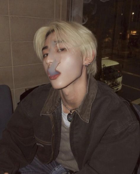 Tattoo Y2k, Men Blonde Hair, Kore Ulzzang, Blonde Asian, Swag Girl Style, Hot Asian Men, Boy Tattoos, Blonde Boys, Cute Asian Guys