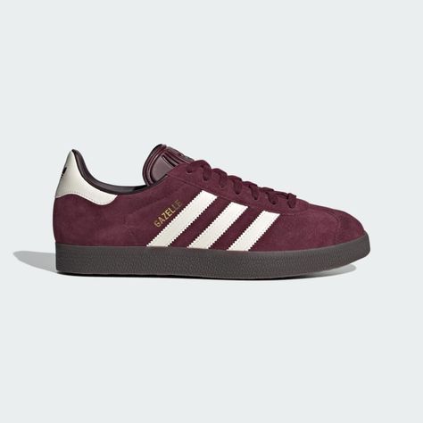 Cherry Mocha, Adidas Gazelle Shoes, Gazelle Shoes, Off White Shop, Sneaker Shop, Adidas Sneaker, Dressy Fashion, Soccer Fans, Retro Sneakers