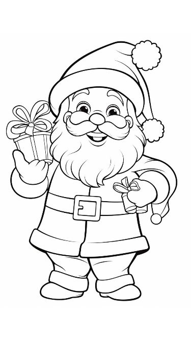 Free Santa Coloring Page For Children | Santa coloring pages, Kids christmas coloring pages, Christmas colors . #Santa_Coloring #Kids_Christmas_Coloring_Pages #Free_Christmas_Coloring_Pages #Santa_Coloring_Pages Holiday Coloring Pages, Santa Coloring, Kids Christmas Coloring Pages, Christmas Colouring Pages, Coloring Pages Christmas, Coloring Pages Adult, Santa Coloring Pages, Free Christmas Coloring Pages, Baby Coloring Pages