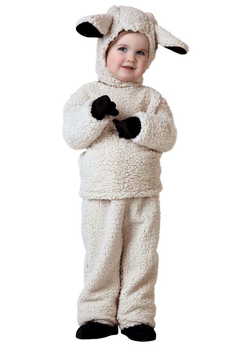 Arrives by Fri, Oct 29 Buy Toddler Sheep Costume at Walmart.com Mary Poppins Kostüm, Baby Lamb Costume, Farm Animal Costumes, Sheep Costume, Lamb Costume, Sheep Costumes, Old Nursery Rhymes, Nativity Costumes, Mom Costumes