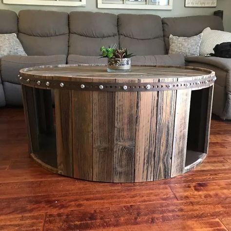 Tonneau Bar, Paint Coffee Table, Wood Spool Tables, Chalk Paint Coffee Table, Cable Spool Tables, Wooden Cable Spools, Wooden Spool Tables, Wire Spools, Cable Spools