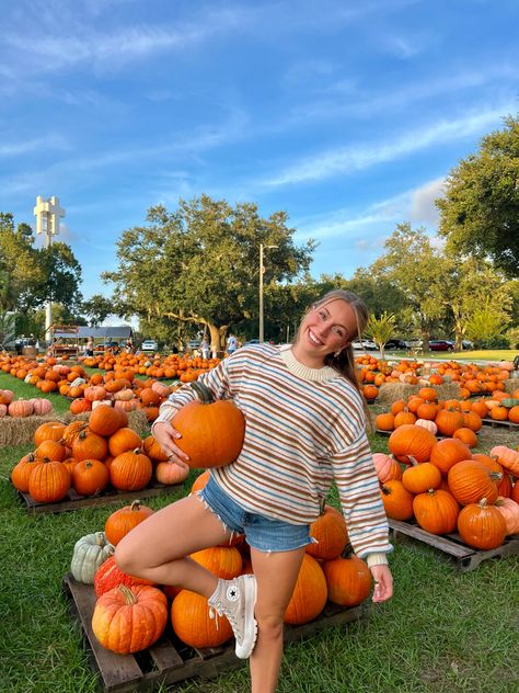 Pumpkin Patch Outfit Shorts, Hot Weather Pumpkin Patch Outfits, Pumkin Patch Pictures, Pumpkin Patch Outfit Hot Weather, Pumpkin Patch Instagram Pictures, Pumpkin Patch Picture Ideas, Pumpkin Patch Photo Ideas, Pumpkin Patch Pics, Pumpkin Patch Photoshoot