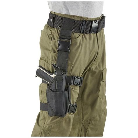 Tactical Leg Holster, Holster Reference, Military Tactical Gear, Drop Leg Holster, Leg Holster, Tactical Wear, Concept Clothing, Jill Valentine, Tactical Clothing