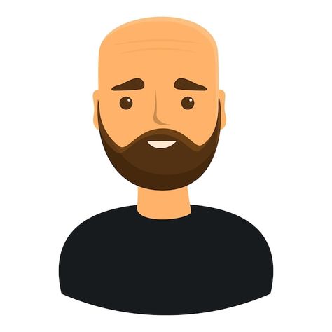 Bald Face, Face Style, Man Vector, Bald Man, Man Icon, Psd Icon, Iconic Photos, Face Art, Vector Photo