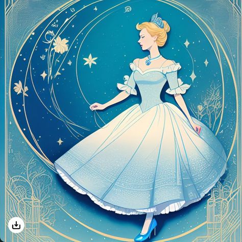 Cinderella Princess Melody, Cinderella Art, Princess Pictures, Disney Princess Pictures, Cinderella, Art Deco, Disney Princess, Disney, Art