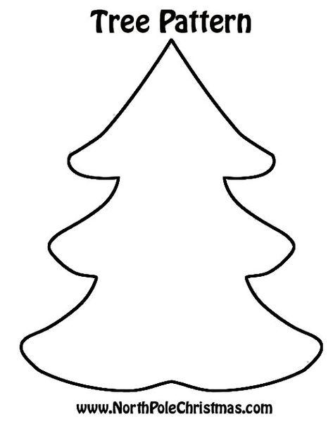 Felt Christmas Tree Patterns, Free Tree Patterns, Christmas Tree Sewing Patterns Free Printable, Christmas Tree Patterns Templates Free Printable, Christmas Tree Pillow Pattern Sewing, Christmas Tree Printable Templates, Printable Christmas Patterns, Felt Christmas Tree Ornaments Templates, Tree Patterns Printable