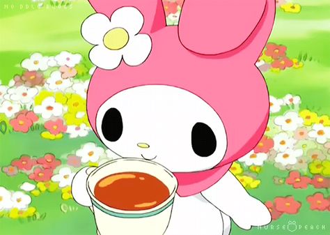 My Melody Gif, Sanrio Gif, Kuromi And My Melody, Onegai My Melody, My Melody And Kuromi, Melody And Kuromi, Gif Wallpaper, Melody Hello Kitty, Cute Gifs