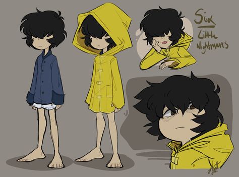 ArtStation - Character Sheet: Six (Little Nightmares 1&2) Six Little Nightmares, Nightmares Artwork, Runaway Kids, Random Sketches, Nightmares Art, Little Misfortune, Little Nightmares Fanart, Horror Stuff, Little Nightmares