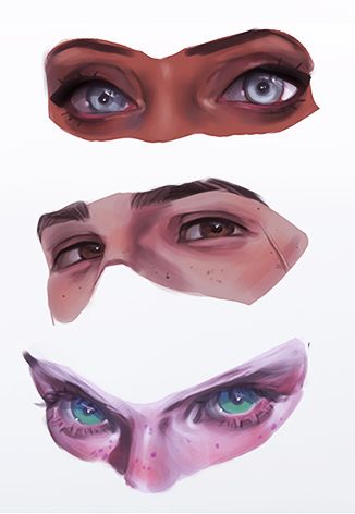 Eye Digital Painting, Eyes Digital Painting, Painting Eyes Digital, Glaring Eyes Drawing, Coloring Eyes Digital, Digital Painting Eyes, How To Paint Eyes Digital, Eye Color Reference, How To Color Eyes Digital