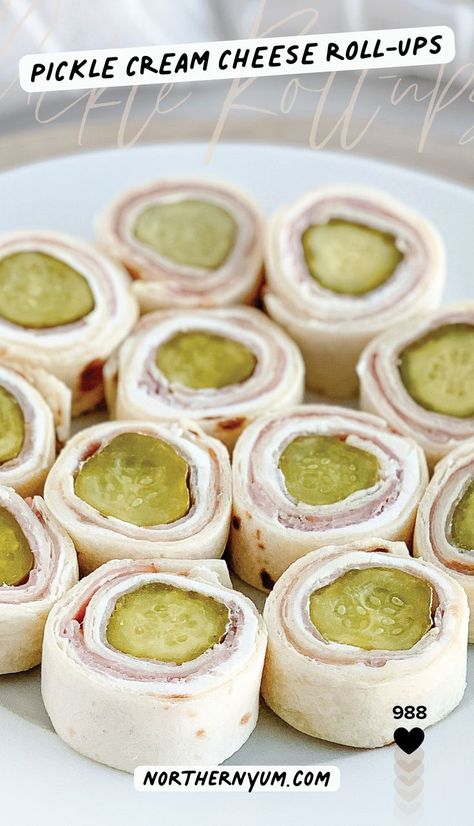 Dill Pickle Rollups Party Snack Ham Cheese Pickle Roll Ups, Pickle Wrap Pinwheels, Lazy Cream Cheese Pickle Rolls, Pickle Cream Cheese Ham Wraps, Pickles Recipes Appetizer, Turkey Pickle Cream Cheese Roll Ups, Pickle Wraps Roll Ups, Dill Pickle Roll Ups Tortilla, Ham Pickle Cream Cheese Roll Ups