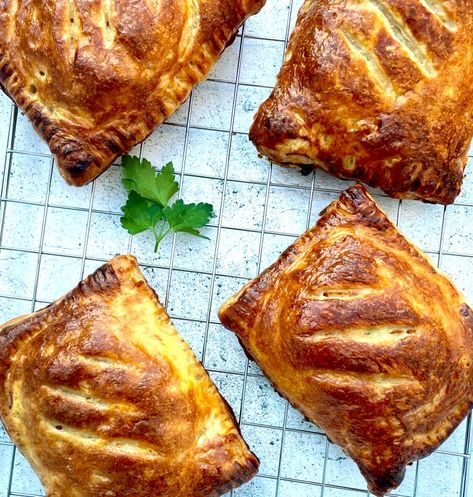 Potato Cheese And Onion Pasties, Potato Pasties, Cheese And Potato Pie, Lent Food, Cheese And Onion Pasty, Pasty Recipe, Savoury Pastry, Cornish Pasty, Hand Pies Savory