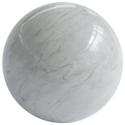 Paper Weight with Sphere Shape in Marble Bardiglio Marble, Marble Sphere, Marble Block, Studio Desk, Simple Icon, Prom Designs, Grey Marble, Paperweights, Paper Weight