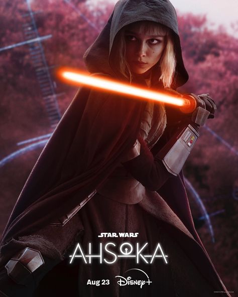 Character poster for Shin Hati from the upcoming Disney+ Ahsoka series. Grand Admiral Thrawn, Star Wars Ahsoka, Star Wars Women, Star Wars Wallpaper, Ahsoka Tano, Star Wars Images, Star Wars Pictures, Star Wars Poster, Star Wars Rebels