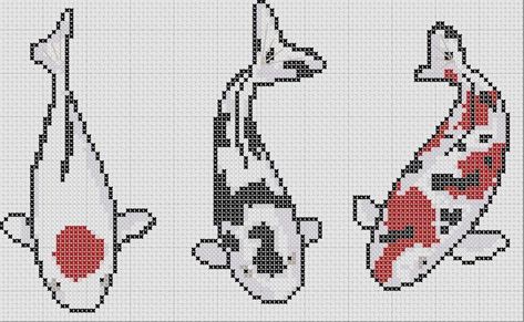 3 Koi Japanese Fish Patterns | Craftsy Alakazam Pokemon, Japanese Fish, Sashiko Embroidery, Learn Embroidery, Japanese Embroidery, Fish Patterns, Sewing Embroidery Designs, Embroidery Craft, Hand Embroidery Patterns