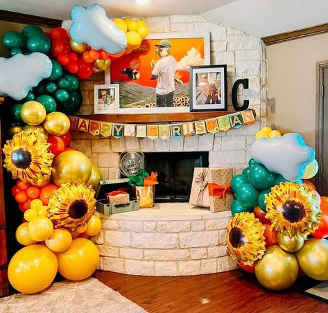 Tyler The Creator Themed Birthday Party, Tyler The Creator Birthday Party, Tyler The Creator Birthday Party Theme, Tyler The Creator Party, Tyler The Creator Birthday Cake, Tyler The Creator Cake Ideas, Xv Themes, Tyler The Creator Cake, Tyler The Creator Birthday