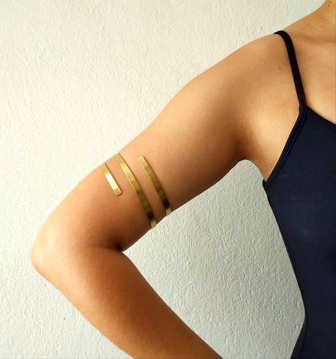 Bracelet Biceps, Upper Arm Cuff Bracelet, Gold Arm Cuff, Upper Arm Cuff, Arm Bangles, Arm Cuff Bracelet, Arm Bracelets Upper, Upper Arm Cuffs, Arm Bracelets