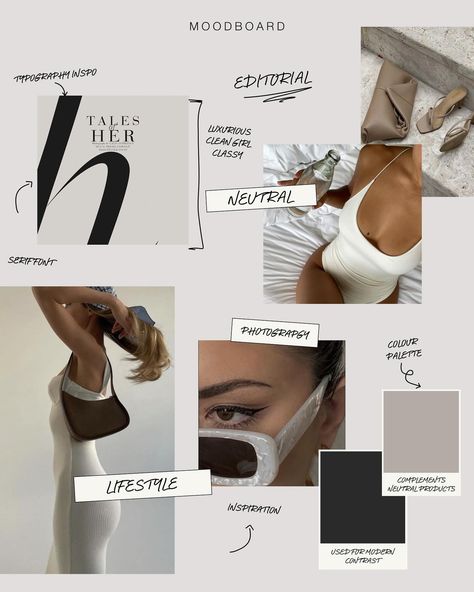 Design Inspo Mood Boards, Forward Thinking Design, Mood Boards Business, Personal Mood Board Inspiration, Mood Board Inspo Aesthetic, Collage Email Design, Product Launch Social Media Post, Personal Brand Mood Board, Inspirational Mood Boards