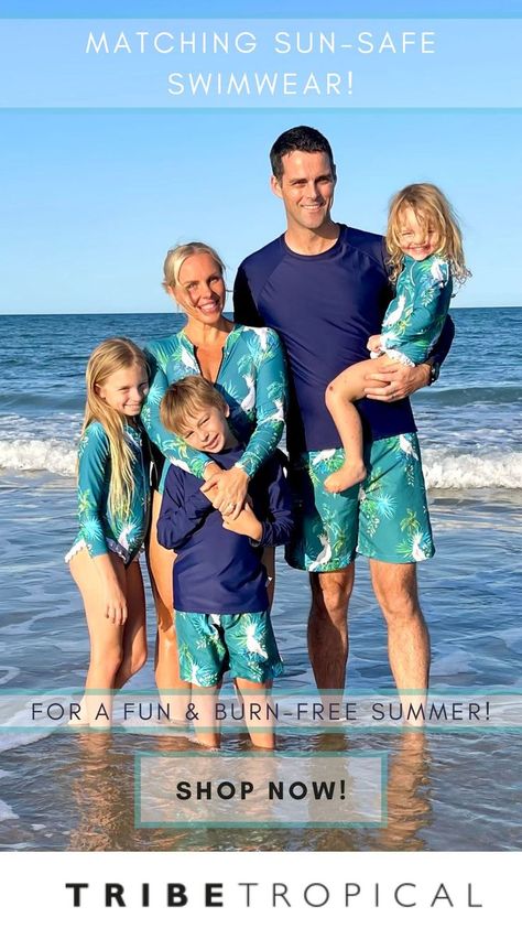 Safe Family, Matching Hats, Hamilton Island, Tropical Sun, Sleeve Swimsuit, Hats Accessories, Matching Swimwear, Free Summer, Beach Accessories