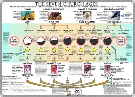 The seven Church ages and the Seven Seals. This is what I believe. Clarence Larkin, Revelation Bible Study, Revelation Bible, William Branham, Study Notebook, Bible Stuff, Bible Study Notebook, Study Scripture, Bible Pictures