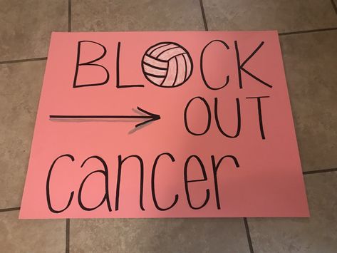 Pink Night Volleyball Posters, Volleyball Locker Decorations Diy, Cheer Signs For Volleyball, Pink Out Signs Volleyball, Pink Out Posters Basketball, Dig Pink Posters Volleyball, Pink Night Volleyball, Dig Pink Poster Ideas, Sports Posters High School Volleyball