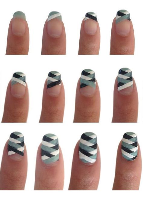 60 Easy Nail Art Tutorials Step By Step Braided Nails, Halloween Nail Art Tutorial, Nail Art Halloween, Unghie Nail Art, Nails Tutorial, Different Nail Designs, Trendy Nail Design, Simple Nail Designs, Halloween Nail Art