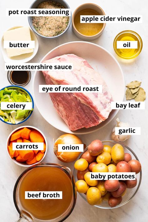 Eye Of Round Roast Recipes Instant Pot, Eye Round Roast Recipe Instant Pot, Beef Eye Of Round Steak Recipes Slow Cooker, Beef Eye Of Round, Eye Of Round Roast Slow Cooker, Beef Eye Round Roast Crock Pot, Slow Cooker Eye Round Roast, Crockpot Eye Round Roast, Balsamic Pot Roast Slow Cooker