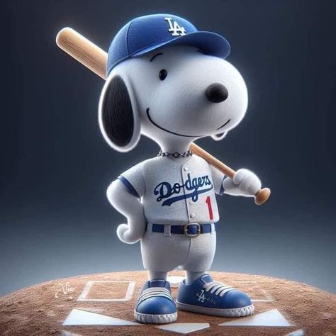 Ramón Amarillas on X: "Let’s Go @Dodgers #Snoopy #Dodgers https://t.co/TaWt0LL4eL" / X Lets Go Dodgers, Dodgers Aesthetic, 49ers Birthday Party, Snoopy Baseball, Cartoon Kiss, Dodger Dog, Dodger Baseball, Dodgers Nation, Los Angeles Dodgers Logo