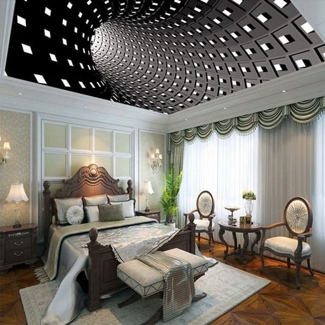 3d Ceiling Design, Beautiful Ceiling Designs, 3d Ceiling, Shared Boys Rooms, Ceiling Design Ideas, Pop Ceiling, Design Ceiling, Diy Fountain, Pop Ceiling Design