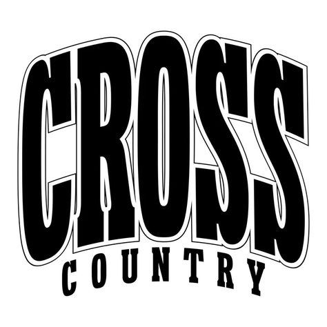 Cross Country Logo Design, Cross Country Designs, Cross Country Banquet Ideas, Cross Country Signs High Schools, Cross Country Logo Clip Art, Regional Cross Country Shirts, Cross Country Mom, High Resolution Picture, Eps Vector