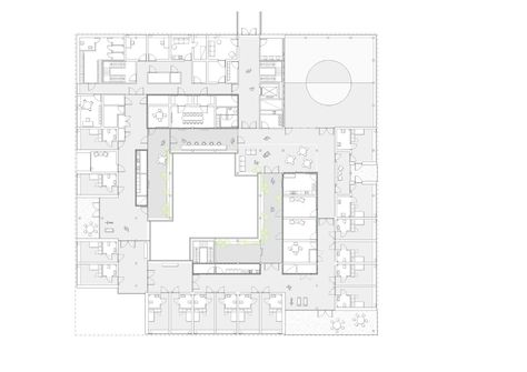 Arch Student, Hospital Floor Plan, Hospital Design Architecture, Metal Health, Mental Health Clinic, Architecture Design Process, Health Images, Mental Health Center, Wellness Clinic