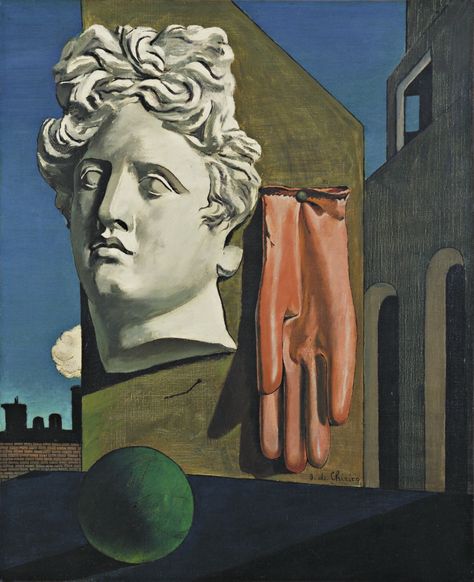 Giorgio De Chirico, Metaphysical Art, René Magritte, Magic Realism, Rene Magritte, Italian Painters, Italian Artist, Museum Of Modern Art, Art Movement