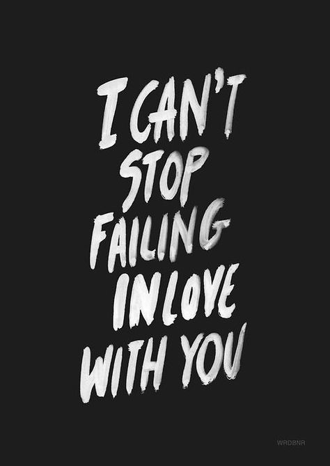 Stop Falling In Love, Quote Iphone, Romantic Love Quotes, New Love, Quotes For Him, Affirmation Quotes, Be Yourself Quotes, The Words, Wallpaper Quotes