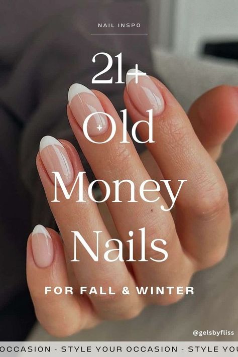 Searching for elegant old money nail ideas for fall and winter 2024? Quiet luxury nails are a top nail trend in 2024, and we’re sharing chic, simple nail styles to achieve that old money aesthetic. From short, French tip, red, almond, or oval nails, we have the perfect demure nail ideas to elevate your look. fall nails 2024, winter nails Fall Colors For Nails 2024, Nail Polish Fall 2024, Manicure Trends 2024 Fall, Short Nails 2024 Fall, French Manicure Designs Short Nails, Fall Classic Nails, Old Money Nail Color, Popular Nail Shapes 2024, French Nails 2024 Trends