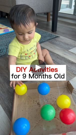 8 Month Old Baby Activities, 9 Month Old Baby Activities, 9 Month Old Baby, Fine Motor Skills Activities, Motor Skills Activities, Meghan Trainor, Skills Activities, Diy Activities, Fine Motor Activities