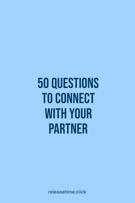 Enhance your relationship by exploring 50 thoughtful and deep questions that really get to know your partner. Communication can bring you closer and spark meaningful conversations. Perfect for date nights or just quiet moments together. Discover how simple questions can bring more joy, understanding, and love to your connection with each other. It's time to strengthen your bond and understand each other on a deeper level with these engaging discussion prompts! How To Spark Your Relationship, Questions To Deepen Your Relationship, Partner Communication, Deep Relationship Questions, Get To Know Your Partner, Meaningful Questions, Long Distance Relationship Advice, Thoughtful Questions, Relationship Coaching