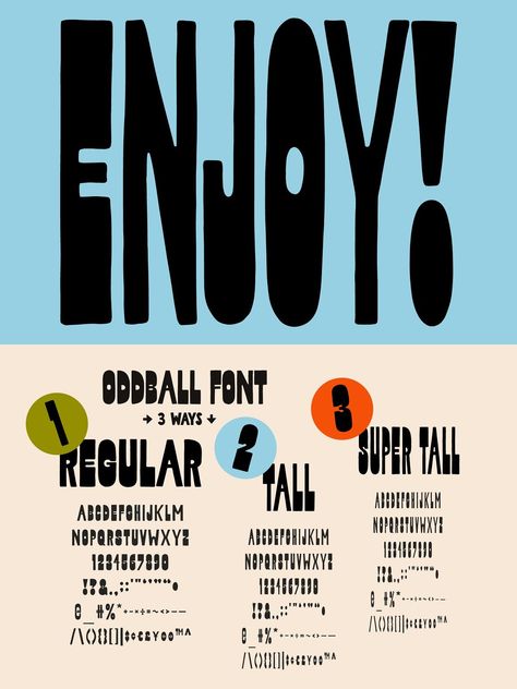 Oddball Font Collection! Hand-drawn!, #Display #Fonts Funky Type Design, Typography Exploration, Hand Drawn Branding, Type Design Inspiration, Hand Drawn Typography, Hand Drawn Font, Funky Fonts, Hand Drawn Fonts, Typography Hand Drawn