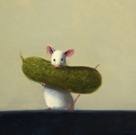 Sign In Page, Mouse Paint, Dreamy Photography, La Art, Realism Painting, Cute Paintings, Surrealism Painting, Happy Art, Cute Animal Photos