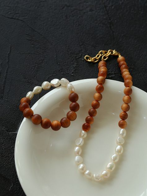 Bead Pearl Bracelet, Bead Pearl Necklace, Baroque Pearl Necklace, New Chinese Style, Tiger Eye Stone, Eye Stone, New Chinese, Chinese Culture, Baroque Pearls