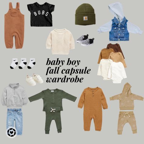 Baby Boy Fall Capsule Wardrobe my favorite finds for baby boy clothes for this fall. Mix and match these closet staples! #LTKGiftGuide Follow my shop @acupofmindfultea on the @shop.LTK app to shop this post and get my exclusive app-only content! #liketkit #LTKbaby #LTKSeasonal @shop.ltk https://liketk.it/3Ocq9 Baby Boy Capsule Wardrobe, Fall Closet Staples, Boys Fall Fashion, 6 Month Baby, Closet Staples, Winter Capsule Wardrobe, Fall Capsule Wardrobe, Mix N Match, Baby Month By Month