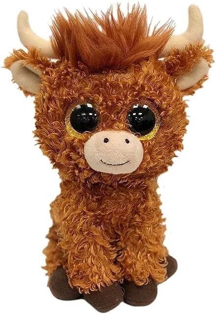 Amazon.co.uk : beanie boo Cow Beanie, Ty Stuffed Animals, Ty Toys, Ty Plush, Big Eyes Doll, Beanie Boo, Ty Beanie Boos, Teddy Bear Stuffed Animal, Beanie Boos